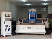 2100X2800 Mm Wooden Cnc Router With Bridge Discharge - 8