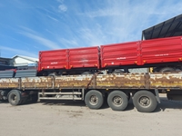 4 Ton 4 Wheel Dump Trailer with Double Extension - 1