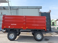 4 Ton 4 Wheel Dump Trailer with Double Extension - 0