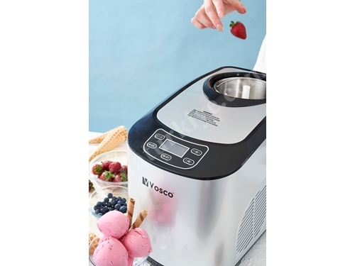 Machine automatique de fabrication de yaourt et de glace de 2 litres avec minuterie et 4 programmes