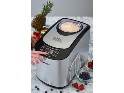 Machine automatique de fabrication de yaourt et de glace de 2 litres avec minuterie et 4 programmes - 0