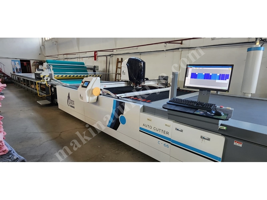 2 Metre 25 Kw Tam Otomatik Pastal Kesim Makinası
