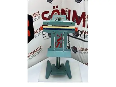 35 cm Pedallı Poşet Yapıştırma Makinesi