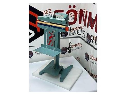 35 cm Pedallı Poşet Yapıştırma Makinesi