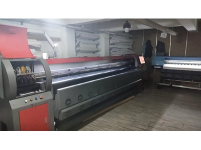 320 cm 8 Kafa Solvent Baskı Makinası - 4