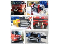 7800 kg / 7.8 ton Hydraulic Pulling and Recovery Cable Winch / Cable Drum - 2