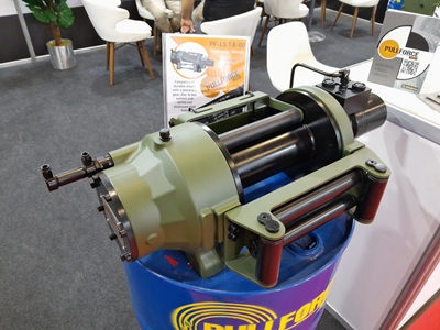 12000 kg / 12 ton Hidrolik Çekme Ve Kurtarma Halatlı Vinç / Halat Tamburu - 1