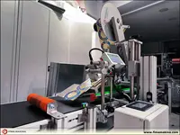 Tepe Ve Üst Otomatik Koli Etiketlemeli Paketleme Konveyörü