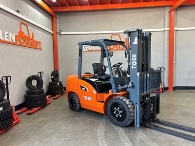 Chariot élévateur diesel Xinchai Euro 3 de 4800 mm Tider - 15