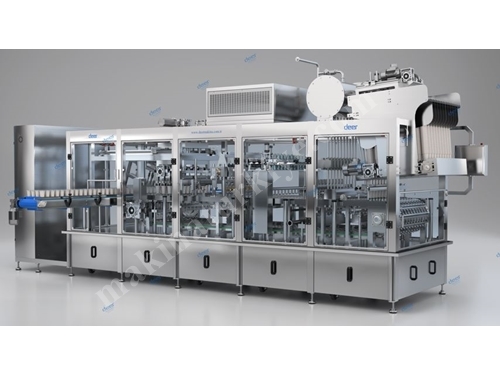 Linear System Filling And Closing Machine