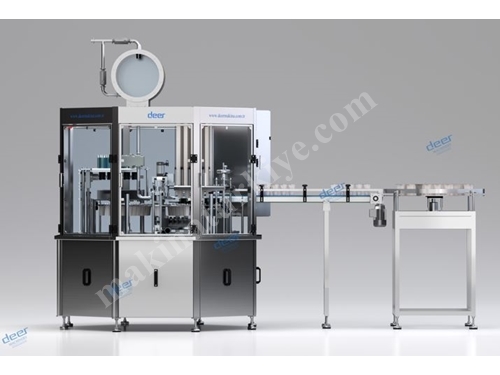 Rotary System Filling And Closing Machine