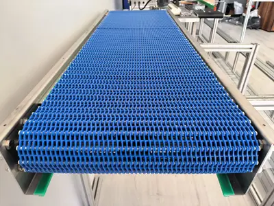 Production Modules with Stainless Steel and Aluminum Frames Belt Conveyor Systems