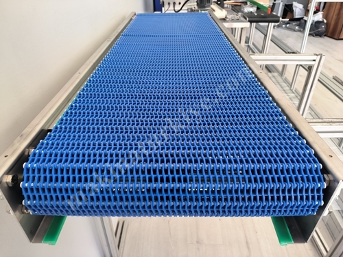 Production Modules with Stainless Steel and Aluminum Frames Belt Conveyor Systems