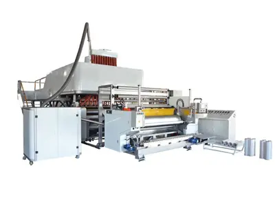 1500 mm 3 Ekstruder Streç Film Üretim Makinası