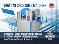 1 Station 3 Color Shoe Injection Base Machine - 0