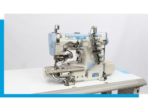 Dm W600 3 İğne 5 İplik Soldan Bıçaklı Regula Reçme Makinası