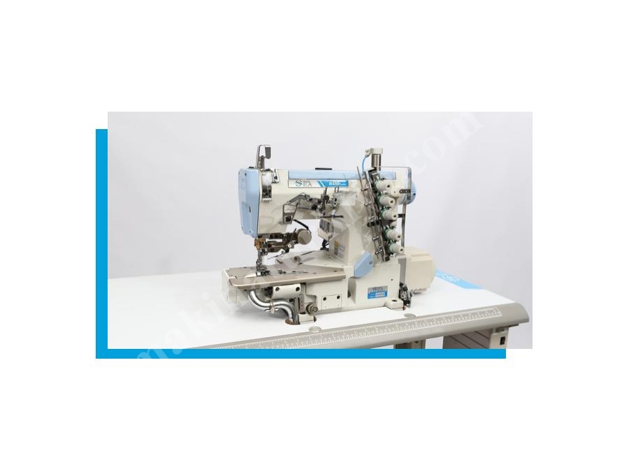 Dm W600 3 İğne 5 İplik Soldan Bıçaklı Regula Reçme Makinası