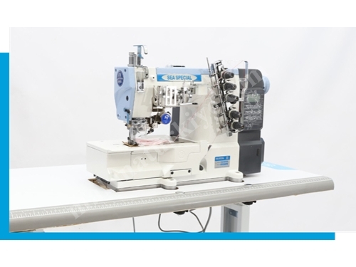 W500 Ut 3 İğneli İp Kesmeli Etek Reçme Makinası