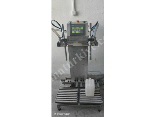 Eco Series Double Nozzle Weighing Liquid Filling Machine