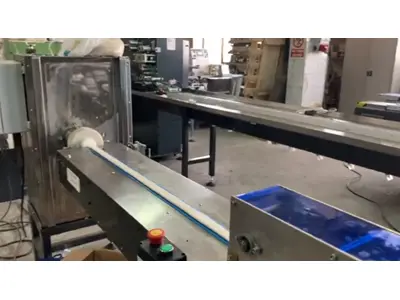 Verpackungsmaschine mit Giftstoff-umgekehrtem Förderband