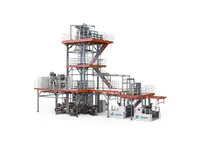 Производственный станок для производства барьерной пленки емкостью 315 кг/ч (ширина 1200 мм)