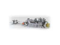 1000-1200 Kg/Std. (1500 mm) Plattenfolien-Produktionsmaschine