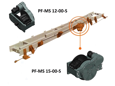 15000-S Kg / 15 Ton Araç Şasisi Hidrolik Çekme Ve Kurtarma Halatlı Vinci / Halat Tamburu - 1