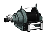 15000 Kg / 15 Ton Hydraulic Towing and Recovery Winch with Rope Drum - 0