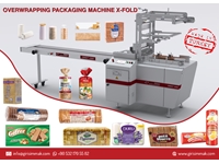 OWET 1000 Overwrapping Envelope-Type Packaging Machine (biscuits, rice cakes, wafers, soaps,etc) - 0