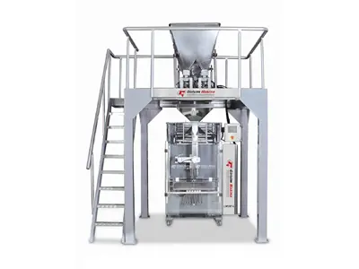 Machine de conditionnement verticale 4 pesées 8-35 sachets / minute