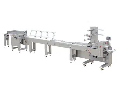Filled Toast and Sandwich Walking Jaw Packaging Machine