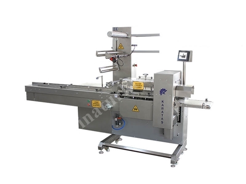 11000 Pieces/Hour Sandwich and Roll Walking Jaw Packaging Machine