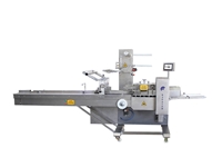 11000 Pieces/Hour Francala and Roll Walking Jaw Packaging Machine - 0