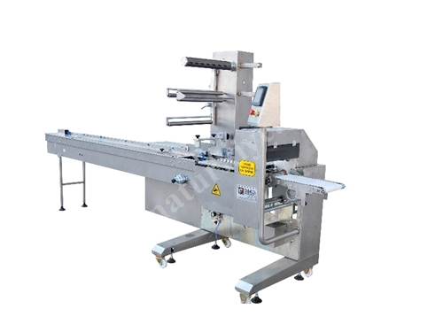11000 Pieces/Hour Francala and Roll Walking Jaw Packaging Machine