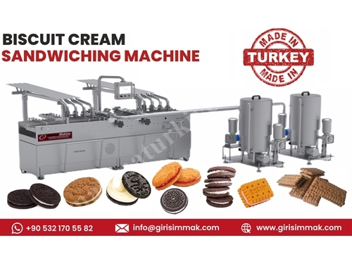Машина для нанесения крема на печенье BCSM 2000 для кремового печенья