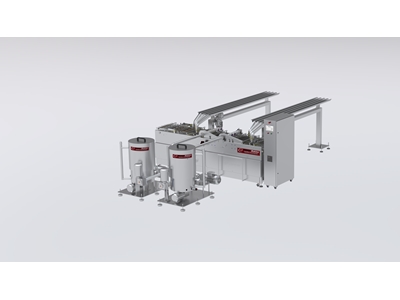 BCSM 2000 Biscuit Cream Sandwiching Machine for Creaming Biscuits - 2