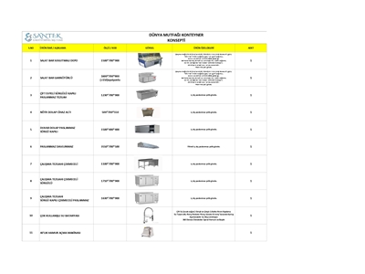 World Cuisine Concept Container - 9