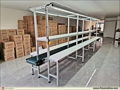 Assembly and Production Conveyor Systems for Use in Factory and Manufacturing Areas