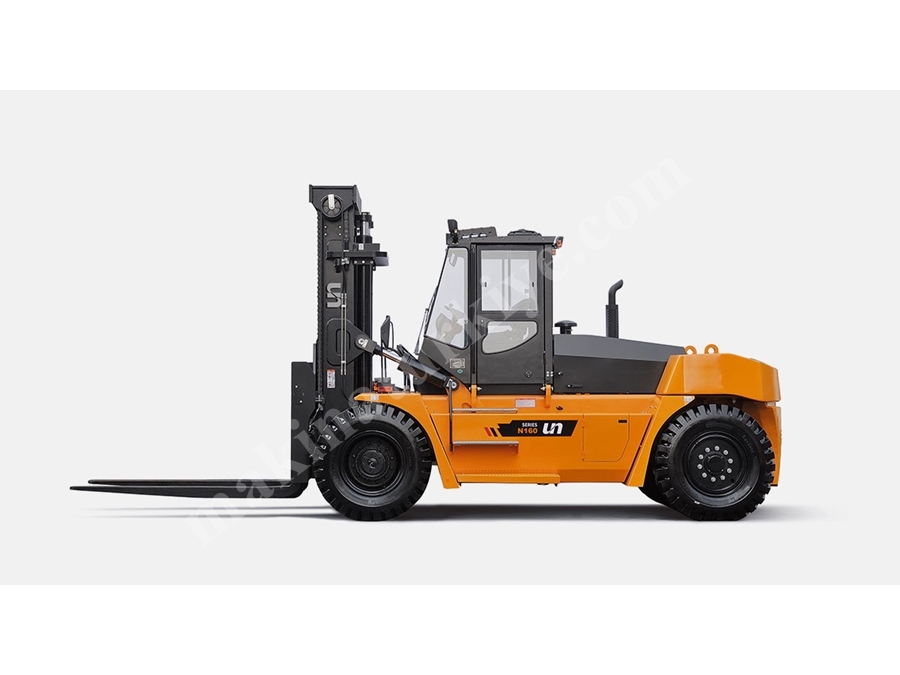 12 Ton 3-6 Meter Heavy Duty Diesel Forklift with Elevator