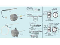 TE-TNS-N044N-14 Luftkanal- und Tauchgebäudeautomationstemperatursensoren - 0