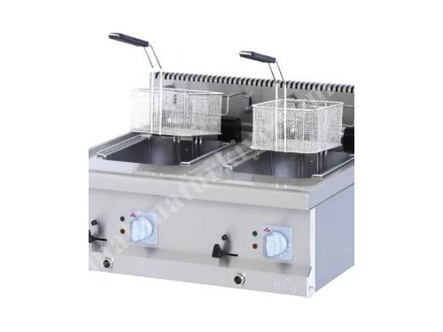 80X70 Cm Double Basket Electric Fryer
