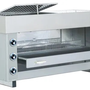 3 Rezistanslı Çekmeceli Elektrikli Salamender Izgara - 0