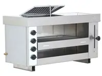 Gazlı 4 Radyanlı Çekmeceli Salamender Izgara