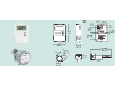 CDT-2W44-LCD Lcd Carbondioxide/Temperature Transmitter  - 0