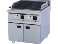 80X90 Cm Stainless Steel Gas American Industrial Grill - 0