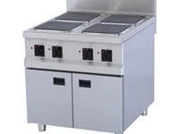 40X90 Cm 4-Burner Industrial Electric Cooktop - 0