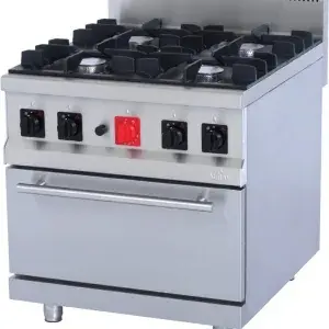80X90 Cm Stainless Steel Gas Range Oven