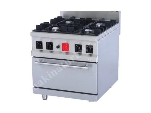 80X90 Cm Stainless Steel Gas Range Oven