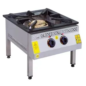 60X70 Cm Double Burner Cooktop