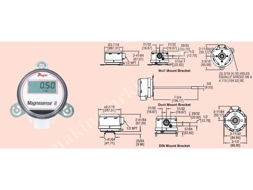 MS2-W111 Differential Pressure Transmitter